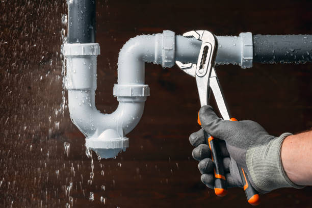 Professional Plumbing technician working in Howard, WI